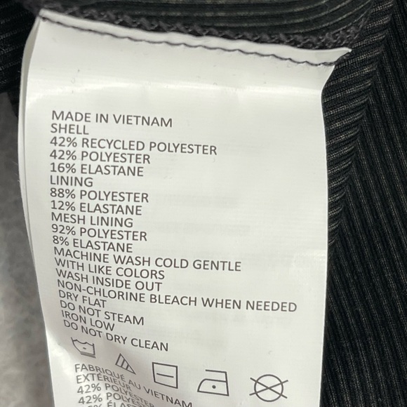 prAna Black Heather Becksa Tank Plus w Compression Fabric - 1X or 2X - NWT - Picture 6 of 6